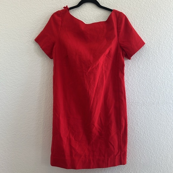 Maeve by Anthropologie Red Alexia Bow Back Shift
Dress - Picture 9 of 10